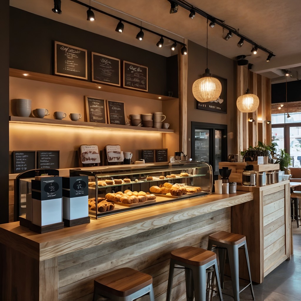 Rika Coffee Bursa Demirtaş kafe iç mekânı