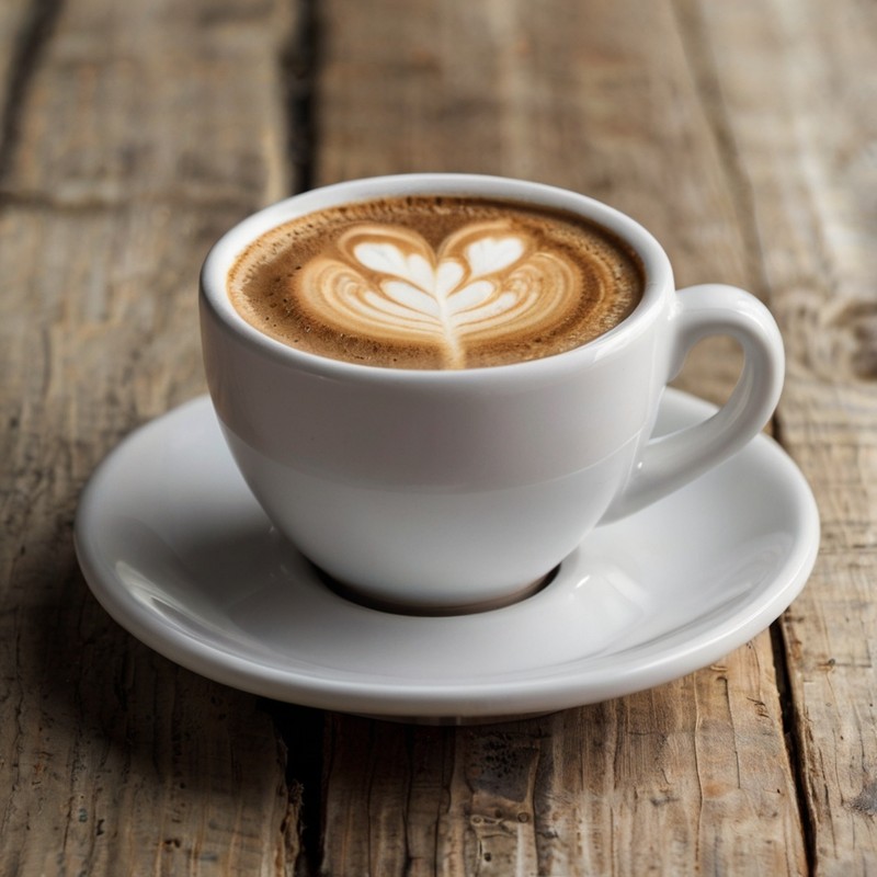 Rika Coffee’de servis edilen latte